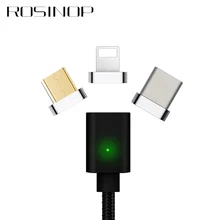 Cheap Rosinop 2.4A Fast Charging 3 in 1 Magnetic Cable For iphone Lightning Cable USB Type C cabel For samsung s9 8 Magnetic Micro USB Cheap Rosinop 2.4A Fast Charging 3 in 1 Magnetic Cable For iphone Lightning Cable USB Type C cabel For samsung s9 8 Magnetic Micro USB