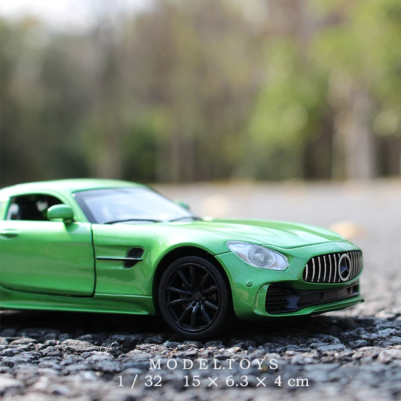  Alloy BENZ GT GTR AMG Pull Back Diecast car Model with sound light MINIAUTO Toy Vehicles toys for c