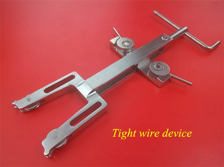 Orthopedics instrument stainless steel bilateral wire tightener tight