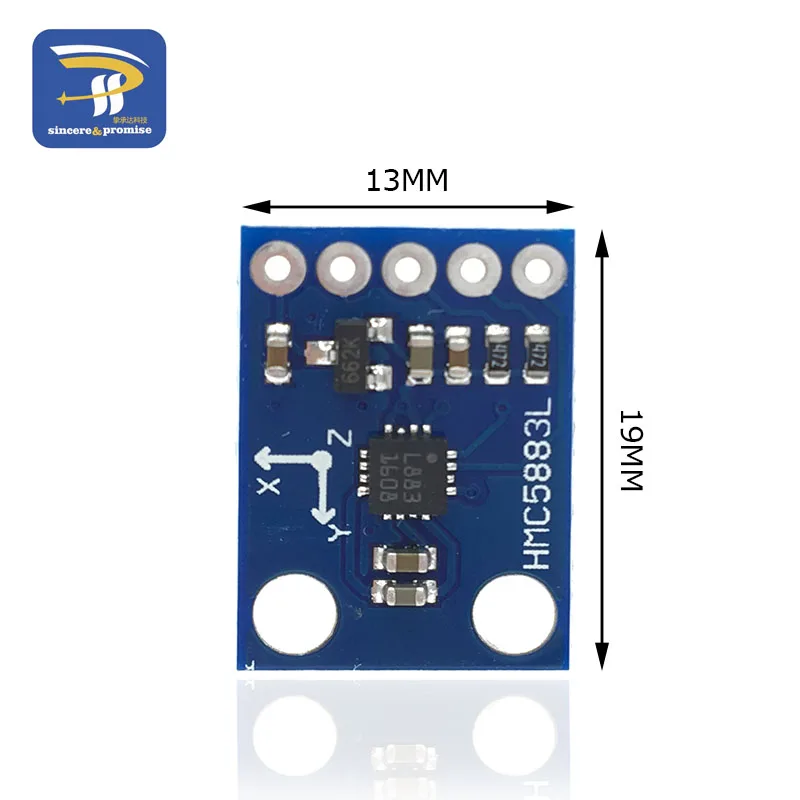 Finetoknow 1pc GY-273 HMC5883L Module 3 Triple Compass Magnetometer Sensor Module