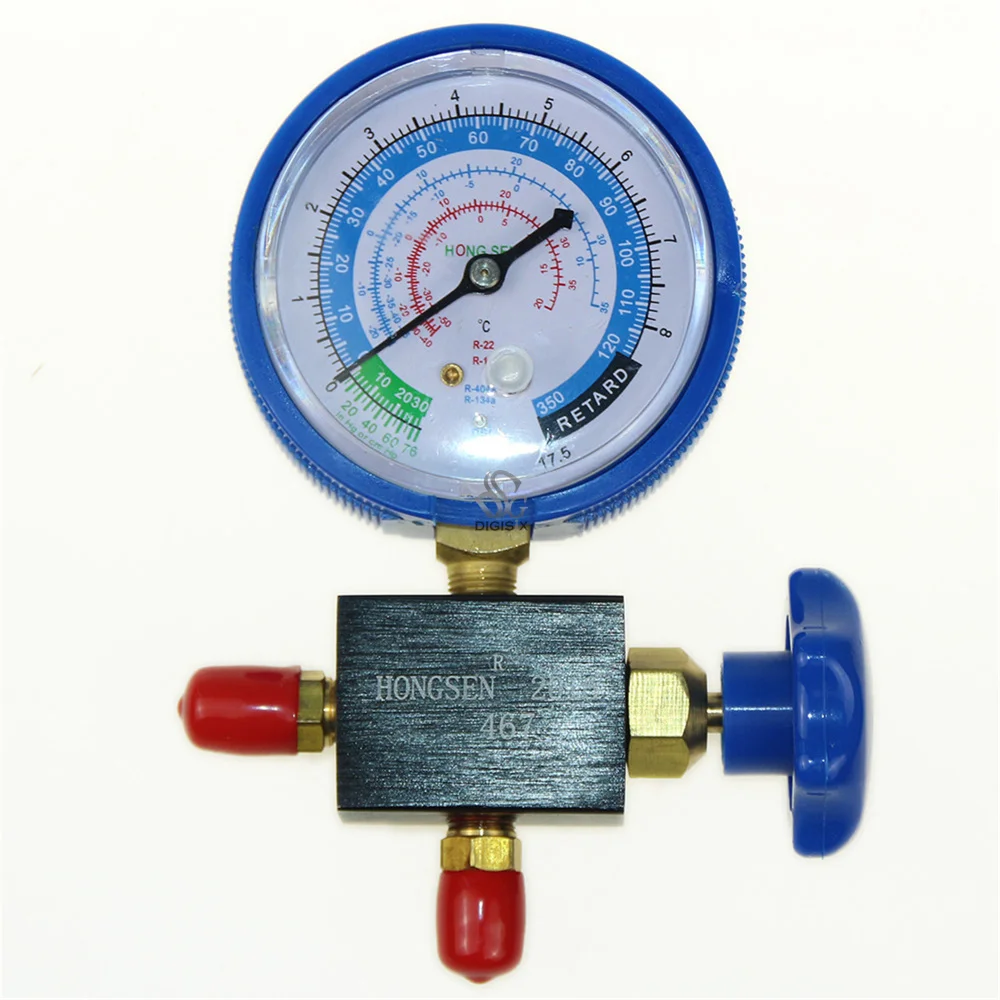 Бесплатная доставка стол Хладагента инструменты HS-467A низкого давления одна таблица клапан