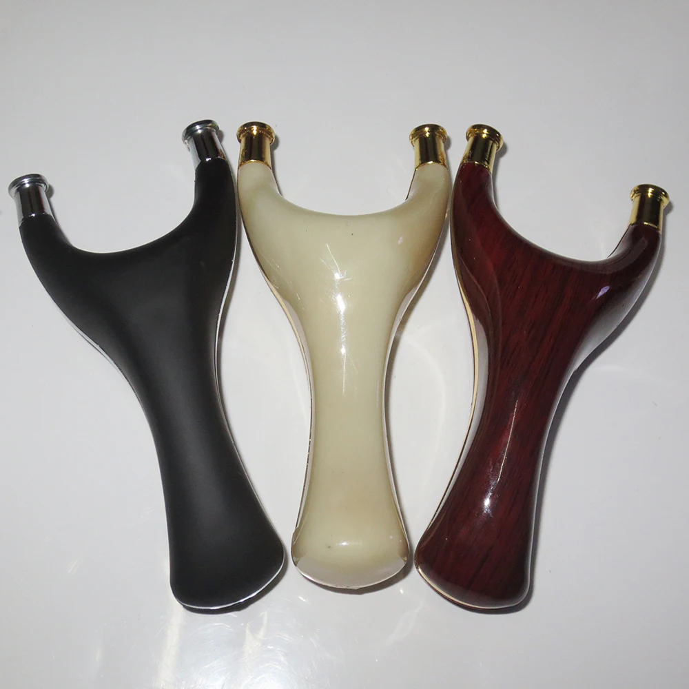 Popular Powerful Sling Shot Aluminium Alloy Slingshot red black Bow