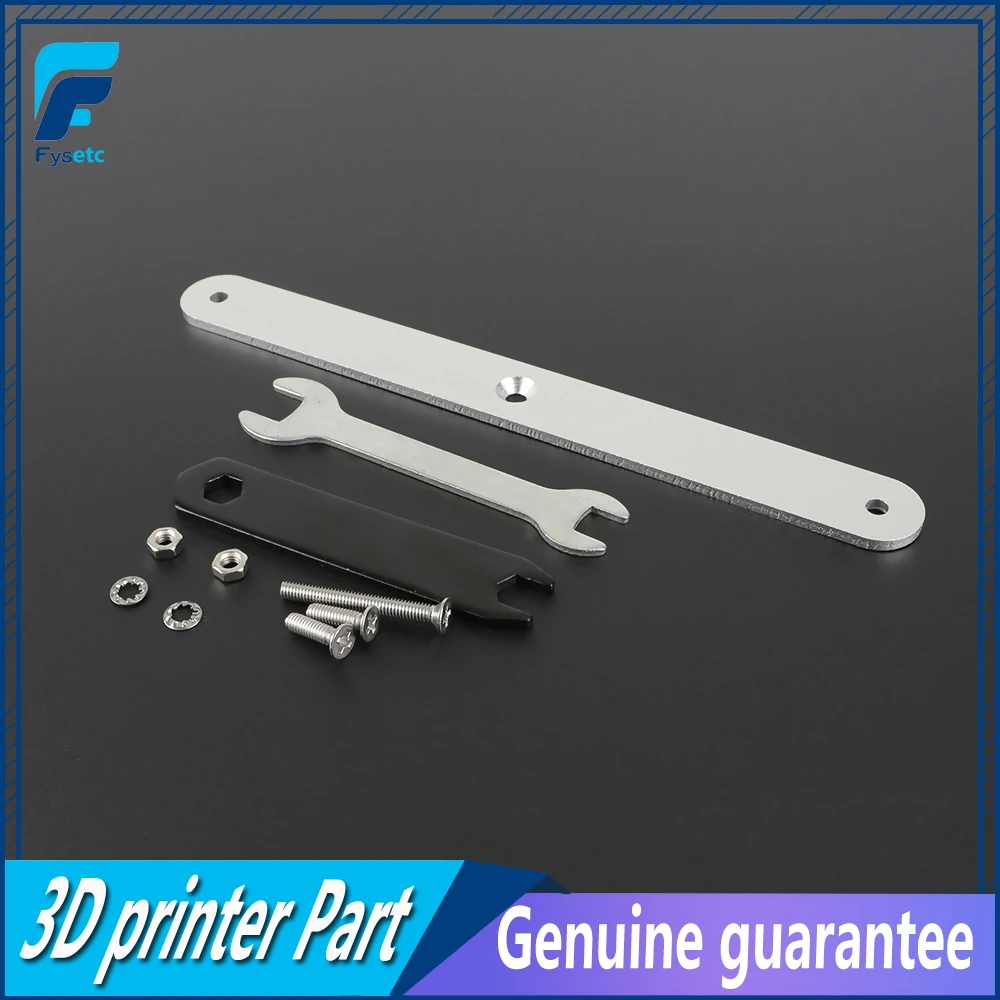 Cloned Aluminum Y-Carriage Plate Kit Heated Bed Supports 3-Point Leveling For Creality Ender 3 Ender-3 Pro Ender-3S 3D Printer