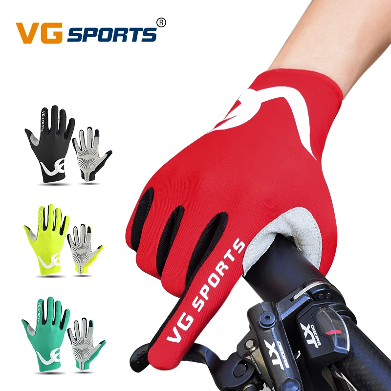 VG sports cycling gloves half / full finger gel touch screen non slip