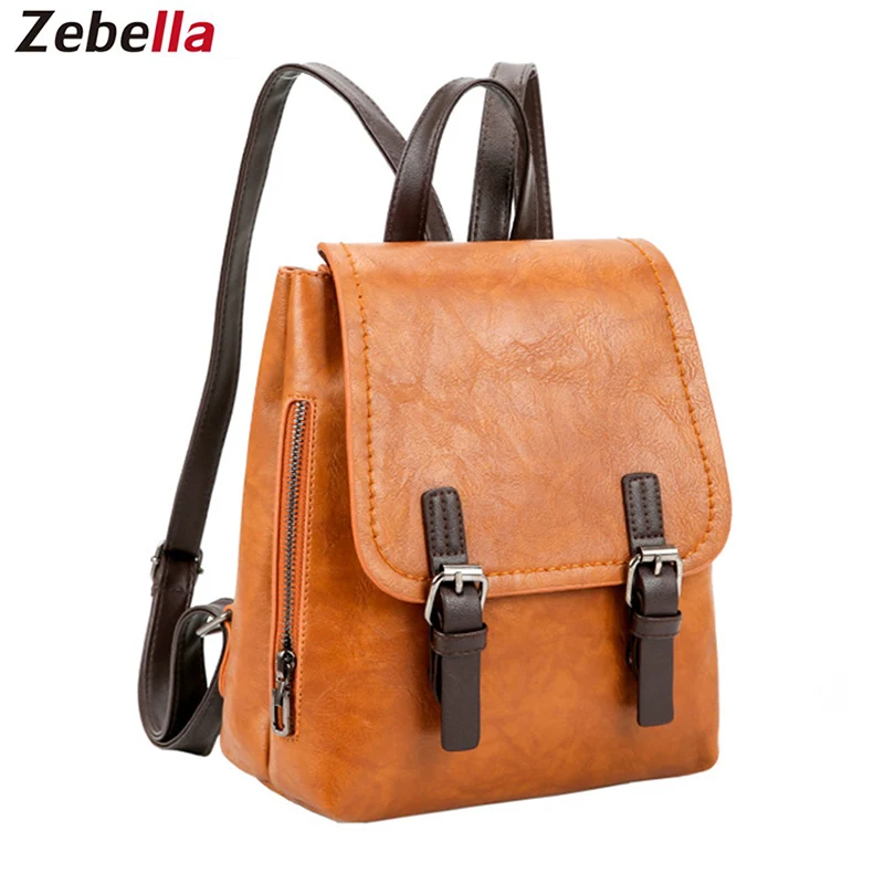 Zebella сумки для женщин 2018 PU кожаный мини маленький рюкзак женская сумка на плечо