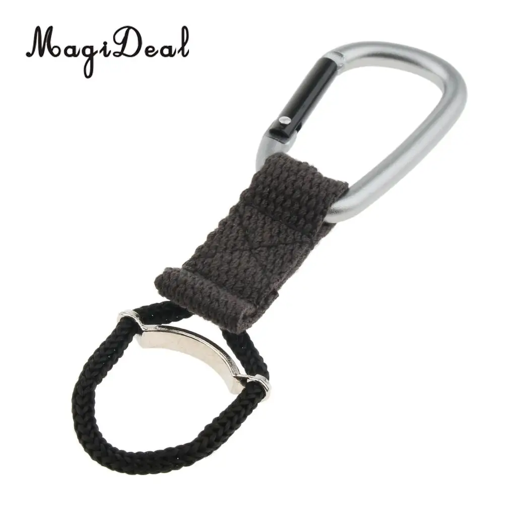 3pcs Tactical Hanging Strap Webbing Buckle Clip Water Bottle Hook Carabiner