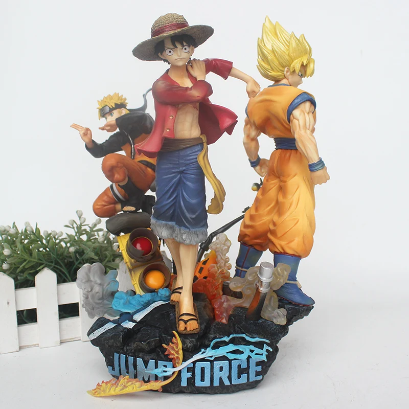 

Jump Force figure Naruto & Dragon Ball Goku & One Piece Luffy PVC Anime Collection Model Toys