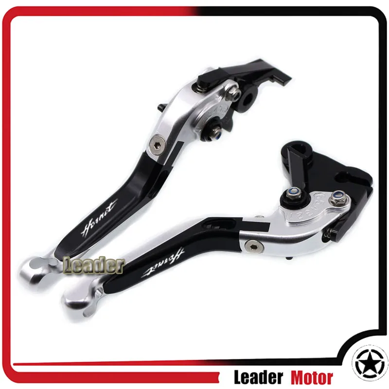 Для HONDA CB599 CB600 HORNET 1998-2006 CB919 2002-2007 мотоцикл Откидное Выдвижная сцепные рычаги логотип Hornet - Цвет: F