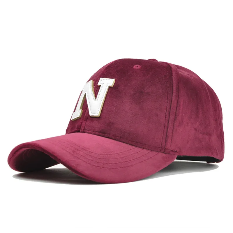 

High Quality N B P S Letters Pleuche Baseball Caps for Men Women Hip Hop Caps Hats Bone Gorras Casquette Homme Dad Trucker Hat