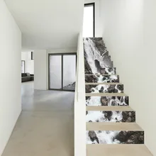 Chinese Stylish Landscape Falls Stones DIY Mural Quarto Vinyl Waterproof Door Bedroom Wallpaper Poster Home Decor Drop Shipping
