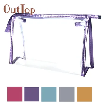

1PC New Fashion Women Clear Waterproof Makeup Storage Transparent Cosmetic Bag #40-20