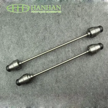 

Motorcycle Titanium CNC Front+Rear Wheel shaft Fairing Frame Sliders Crash Falling Protection For BJ600 BJ600GS BN600