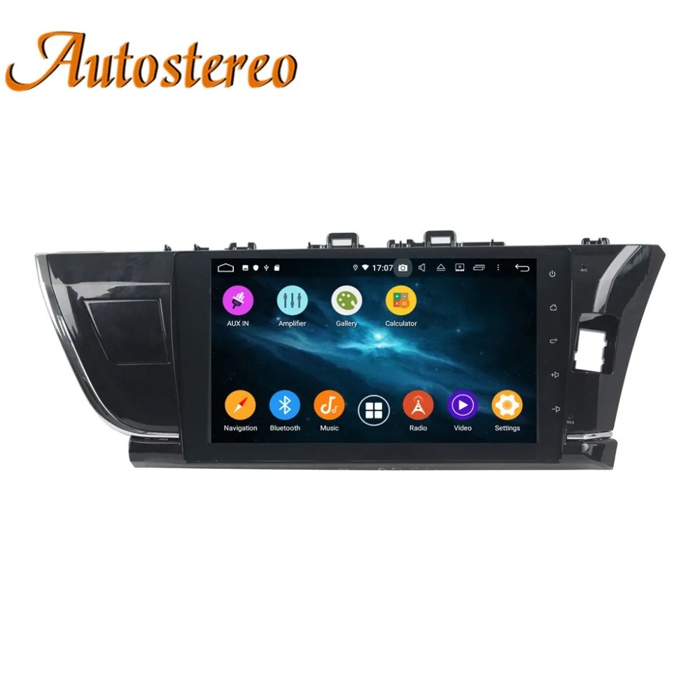 Best Android 9 DPS Max 64GB Car GPS navigation For Toyota Corolla 2013+ RHD multimedia car DVD player head unit radio tape recorder 2