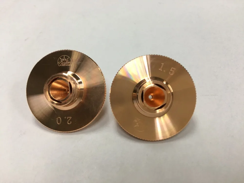 

WSX 2.0mm double layer nozzle for 500W/700W/800W/1000W fiber laser cutting head