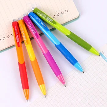 

Creatively 0.7mm Fashion Ballpoint Office Stationery Plastic Ball Pen Pressed Candy Colors Ballpoint Pen Student Supplies