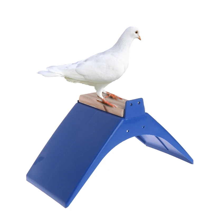 

Pigeon Perch Plastic Heat Resistance Dove Rest Roost Bird Stand Holder Supplies