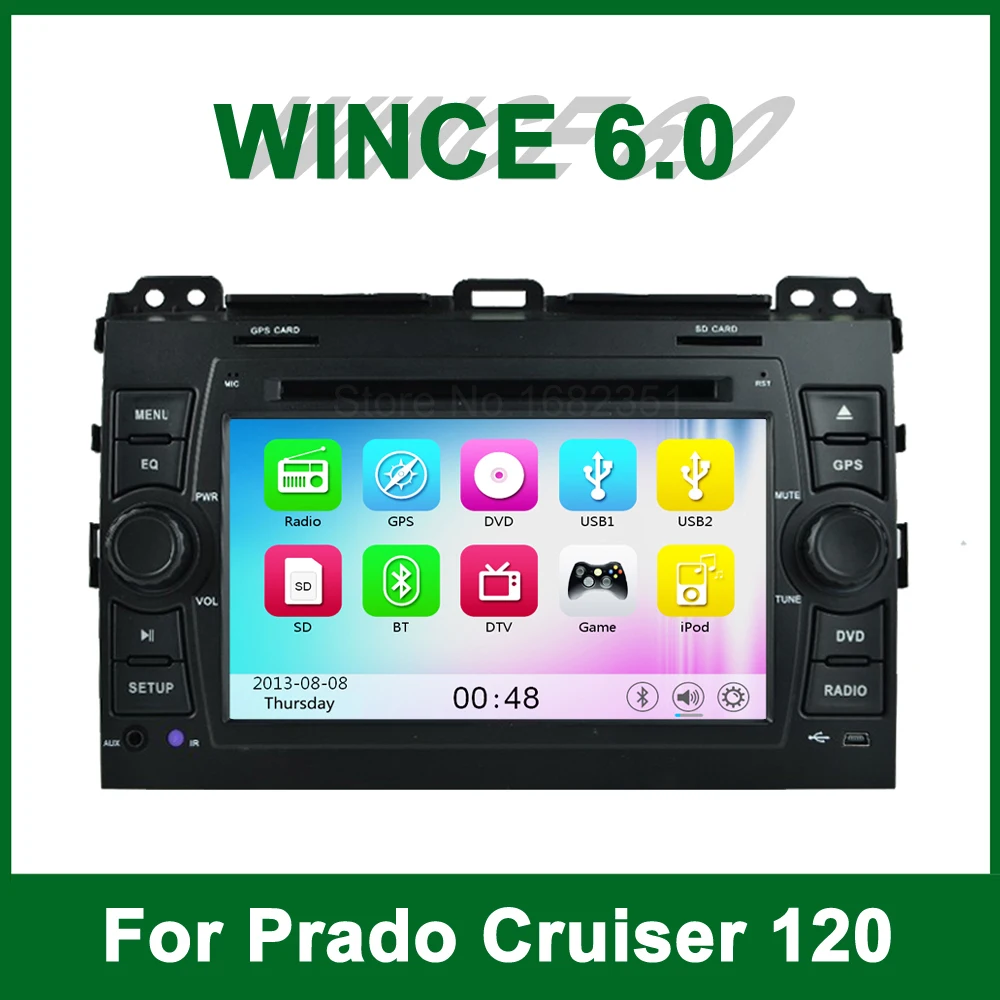 font b Car b font font b DVD b font Player GPS for Toyota Prado