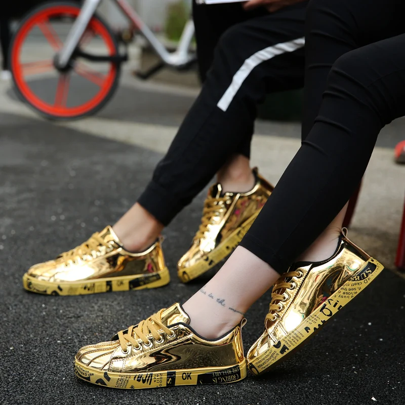 Louis Vuitton Men Shoe - Golden - JummieStore