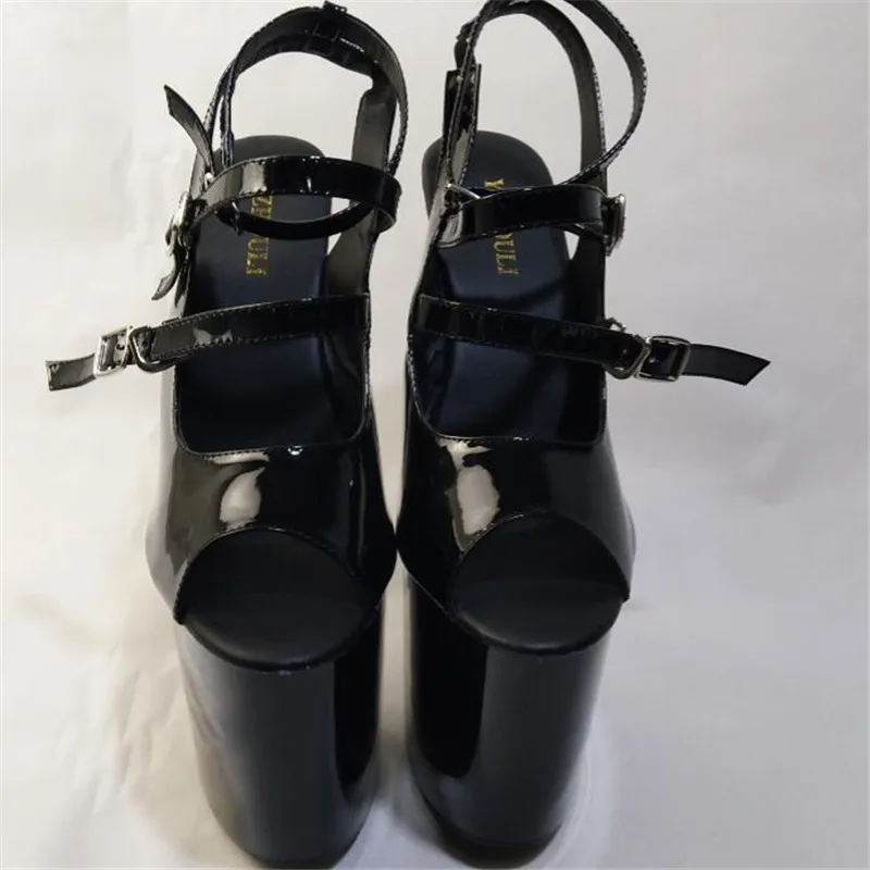 Sexy 8-inch pole dancing club with high-heeled sandals and super high 20cm women's dancing shoes