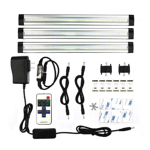 Us 25 75 21 Off 3pcs Set Smd3528 Led Under Cabinet Light Kit With Remote Control Hard Rigid Bar Dc12v Output Cupboard Kitchen In Us 25 75 21 Off 3pcs Set Smd3528 Led Under Cabinet Light Kit With Remote Control Hard Rigid Bar Dc12v Output Cupboard Kitchen In
