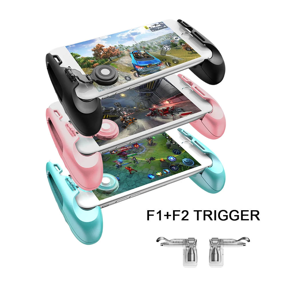 Gamesir F1 Joystick Grip F2 Trigger For Pubg Gamepad For Mobile - gamesir f1 joystick grip f2 trigger for pubg gamepad for mobile phone game controller l1r1 shooter