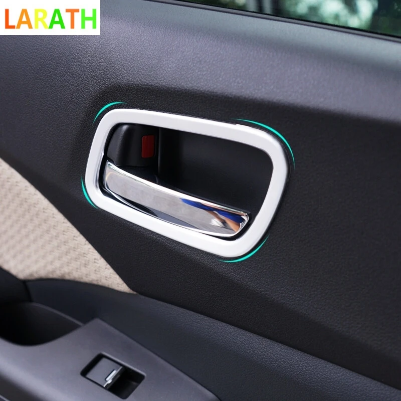 4 шт. матовые внутренние боковые накладки на дверные ручки для Honda CRV CR V 2012 2013 2014 2015