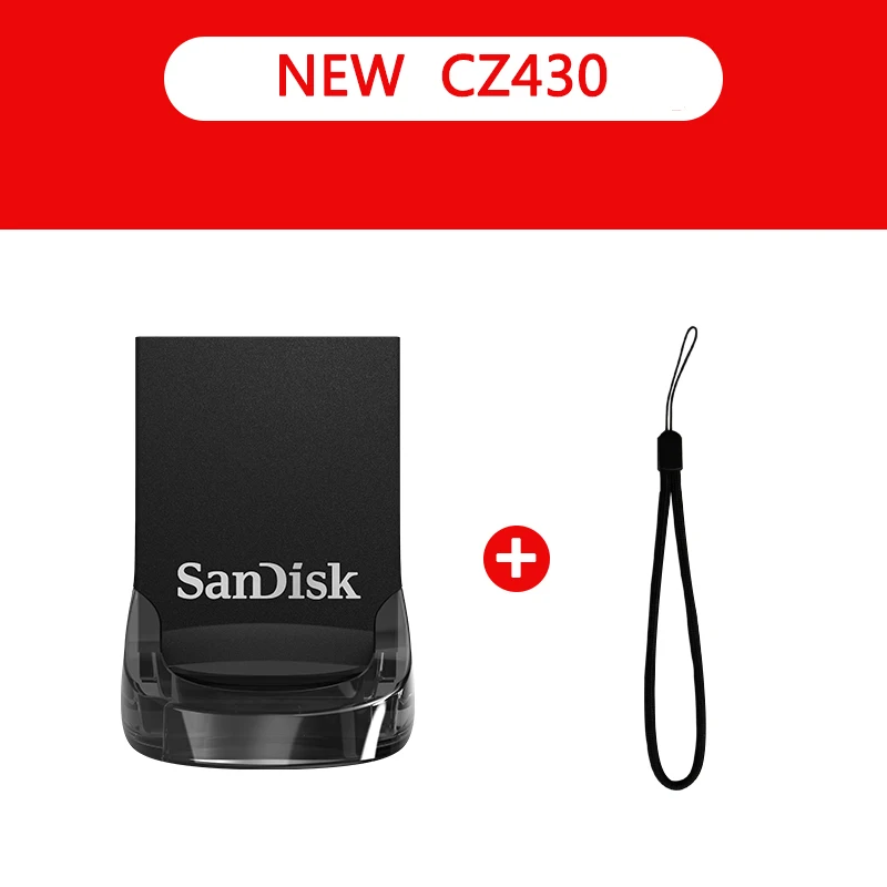 SanDisk 3,1 3,0 USB флеш-накопитель 256 ГБ 128 Гб 64 ГБ 32 ГБ 16 ГБ 8 ГБ флеш-накопитель U диск с адаптером MicroUSB TypeC - Цвет: Белый