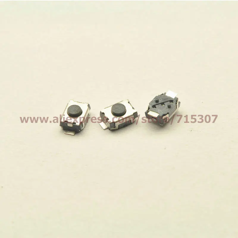 

PHISCALE 50pcs Tact Push Button Switch 3*4*2mm Micro Switch smd 2pin