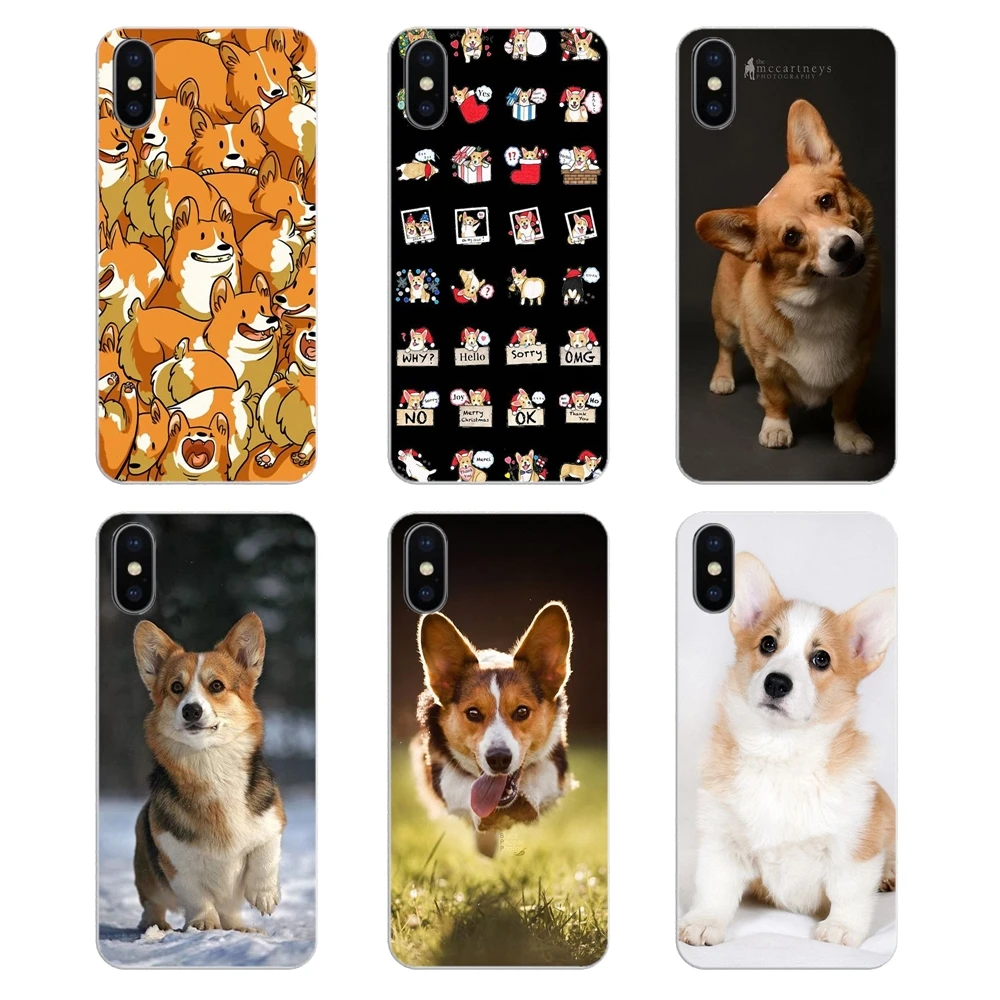 

For Huawei Honor 8 8C 8X 9 10 7A 7C Mate 10 20 Lite Pro P Smart Plus Silicone Shell Case Sleeping Pembroke Welsh Corgi Dog puppy
