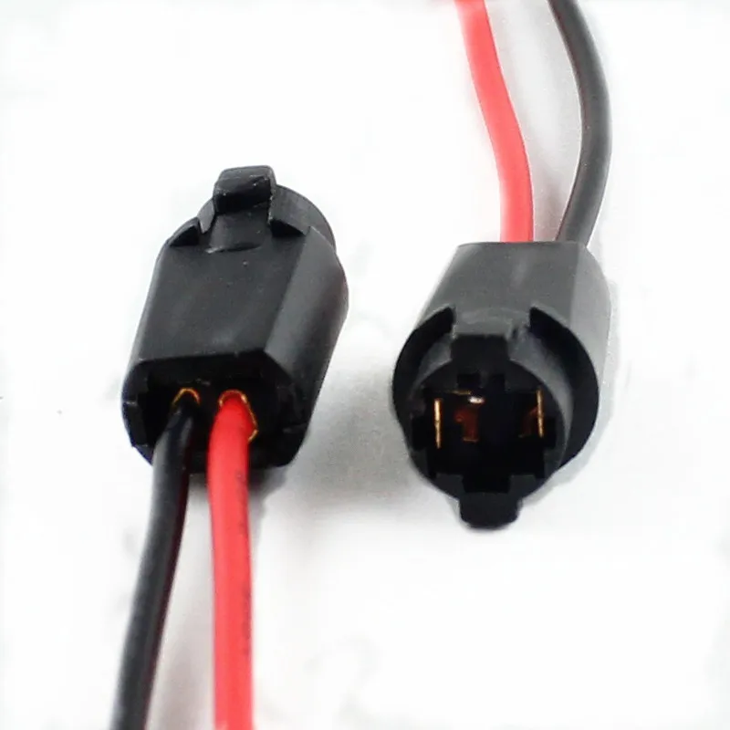 T5 85 86 2721 Car Wedge SMD Led Park Light Extension Connector Socket 2pcs