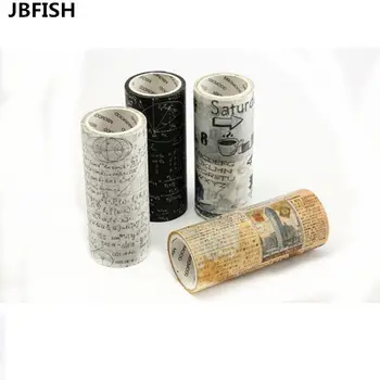 

JBFISH Life Washi Tape Decorative Scrapbooking Paper Masking Office Adhesive Tape Label Album Notebook Sticker 6009