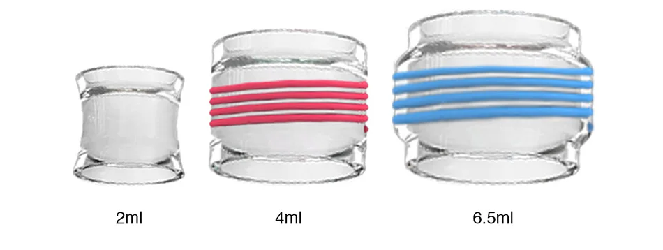 Eleaf ELLO Pop Replacement Glass Tube 2ml/4ml/6.5ml