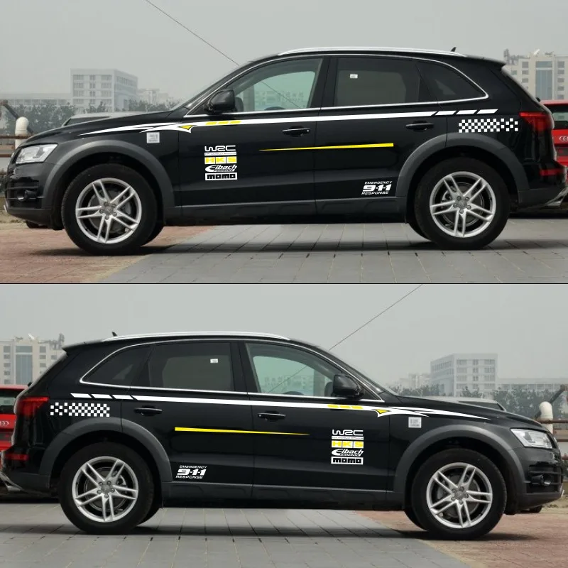 Автомобильный Стайлинг World Datong стикер для Audi Q5 Q3 Q7 наклейки автомобиля|Наклейки