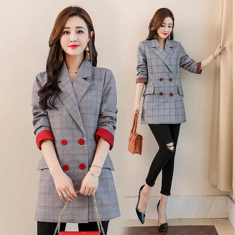 Woman Coats Spring and Winter 2019 Harajuku Coat Streetwear Jackets Clothes Plus Size Solid Color Womens Tops Cotton Clothing | Женская
