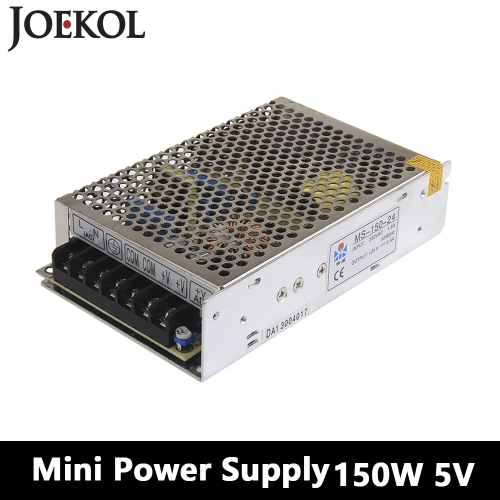 

Mini type switching power supply,150W 5v 30A Single Output ac-dc power supply for Led Strip,AC110V/220V Transformer to DC 5V