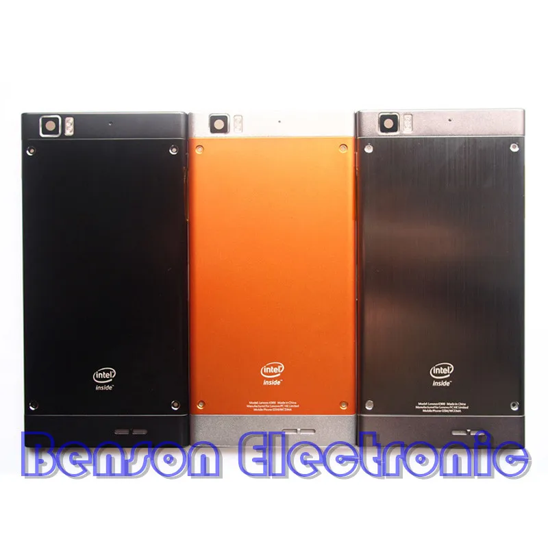 

BaanSam New Battery Back Cover For Lenovo K900 Housing Case With Camera Lens+Power Volume Buttons