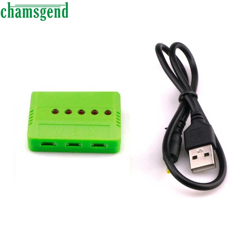 

CHAMSGEND 3.7V 500mAh Li-Polymer Battery +A Five Charger For H37 RC Quadcopter S40