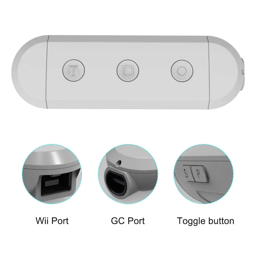 Беспроводной Bluetooth GC адаптер для Gamecube/wii/NES/SNES классический контроллер для rend Switch mundos и PC Turbo Capture