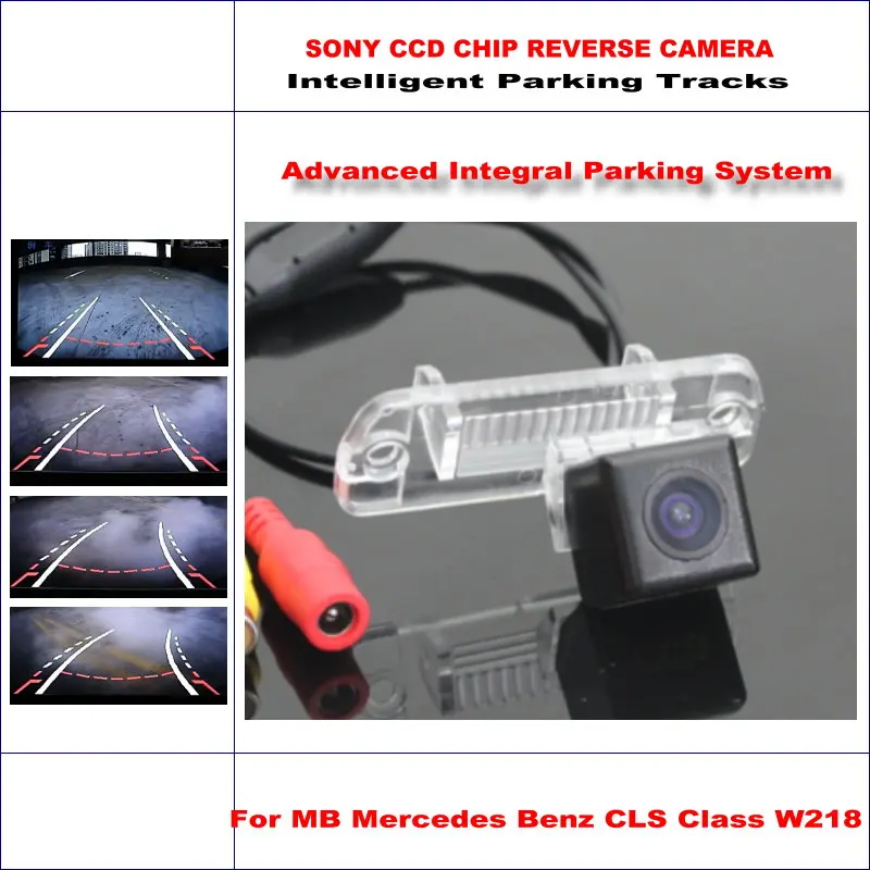 

High Quality 3089 Chip Intelligentized Rear Camera For MB Mercedes Benz CLS Class W218 NTSC PAL RCA AUX HD SONY CCD 580 TV Lines