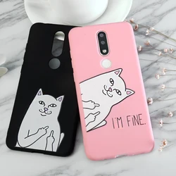 На Алиэкспресс купить чехол для смартфона soft tpu case for meizu 16xs 16s x8 m8 lite 15 16 x m15 pro7 pro5 pro 6 plus mx5 mx6 middle finger cat print back cover case