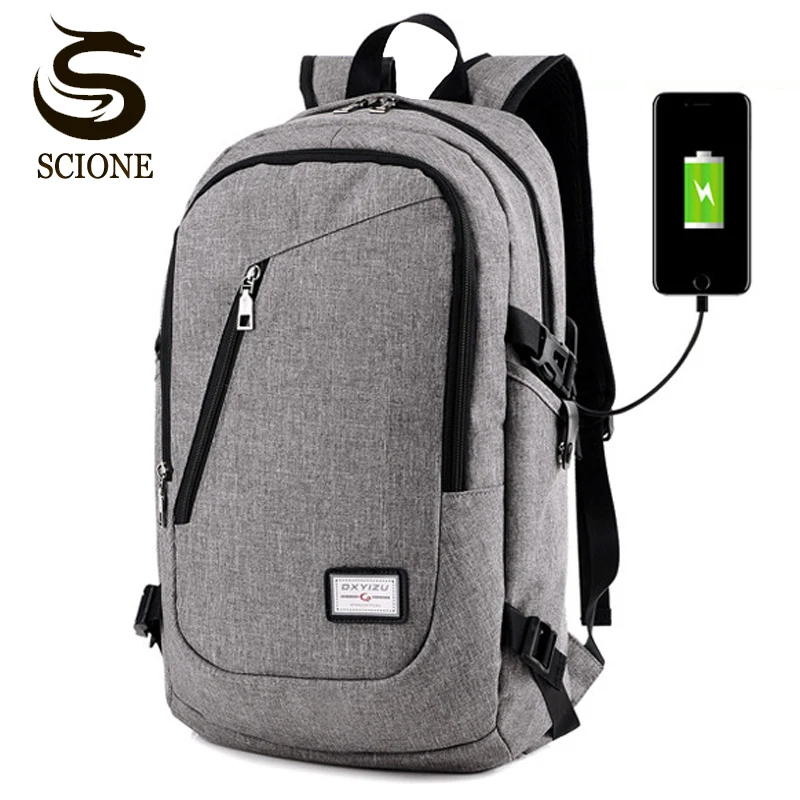 Moda caliente multifunción USB cargador hombres 15 pulgadas portátil viaje mochilas para adolescentes Mochila masculino ocio mochilas escolares Moda caliente multifunción USB cargador hombres 15 pulgadas portátil viaje mochilas para adolescentes Mochila masculino ocio mochilas escolares