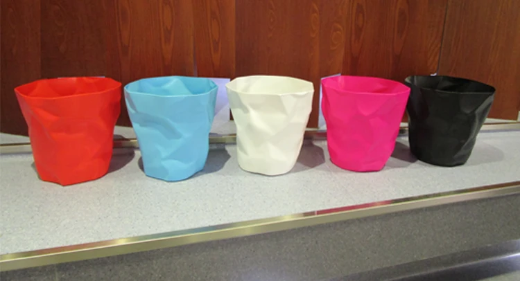 

vary Color Solid Essey BIN Large size garbage bin dust bin waste bin paper basket trash can garbage can