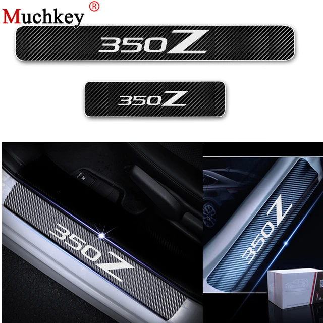 Car Door Sill Pedal Stickers Door Threshold Plate For Nissan