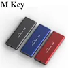 Корпус PCIE M.2 NVME SSD, поддержка ключа M Type C USB3.1 2240/2280 SSD чехол, алюминиевая внешняя коробка для твердого диска ► Фото 1/6