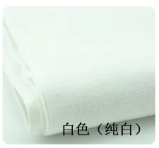 1x1 эластичные хлопковые ребристые трикотажные манжеты, ткань для малышей, ребристая хлопковая одежда, манжеты, хлопковая ткань, 20x100 см - Цвет: 5 white