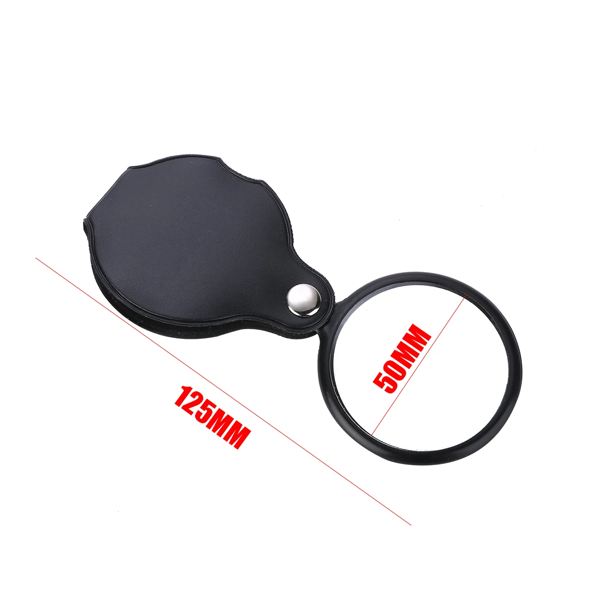 New Portable 60mm 5-10X Mini Pocket Magnifying Glass Handheld Magnifier Magnifying Loupe Reading Glass Lens