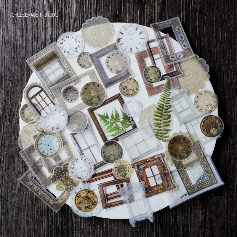 

50PCS Windows Cardstock Die Cuts for Scrapbooking Happy Planner/Card Making/Journaling Project C138
