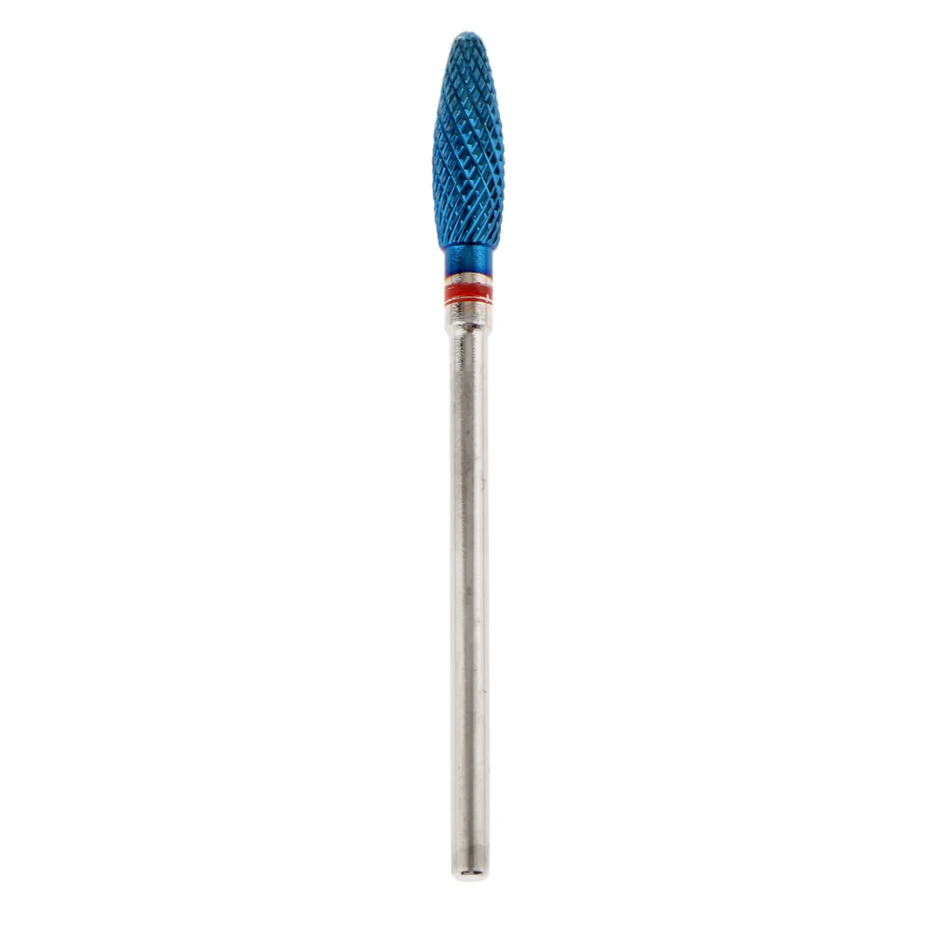 Carbide Rotary Nail Drill Bit with Smooth Round Top Nail Art Salon Manicure
