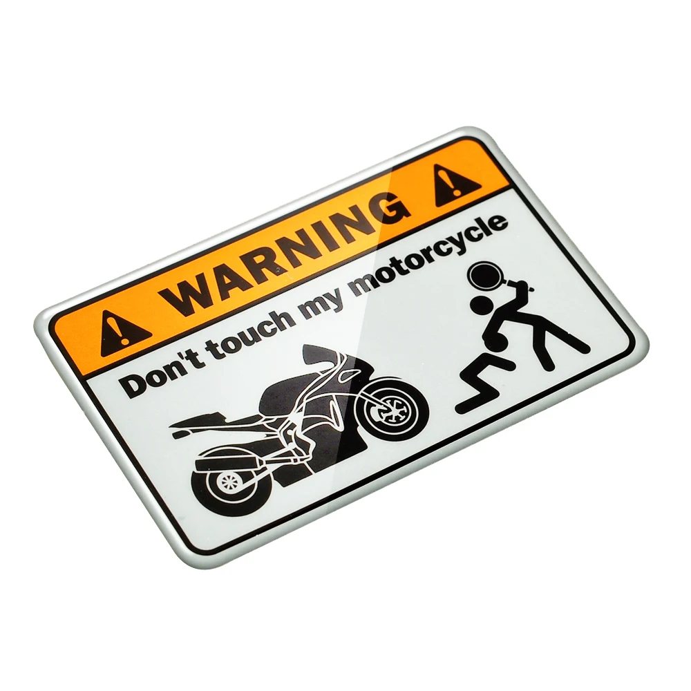 Наклейки Don't Touch My мотоциклетные наклейки на мотоцикл бак чехол для Kawasaki Suzuki Ducati