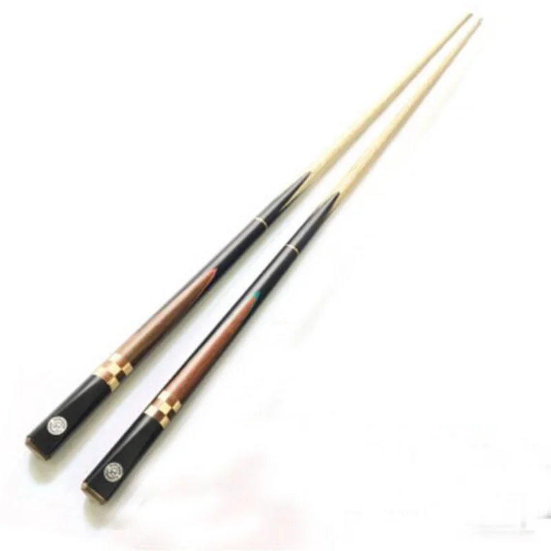 3/4 Split Snooker Pool Cue 10MM Head Center Joint Cue Ash Wood Billiard